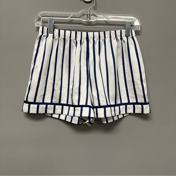 Kate Spade Cat Striped Short Pajama Set - Picture 5 of 8